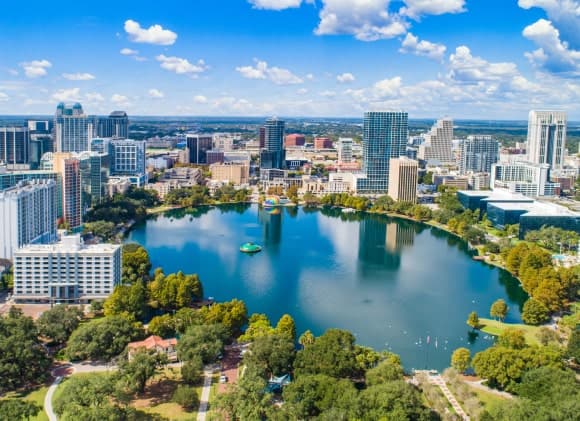 Florida skyline representing Civix Partners headquarters presence
