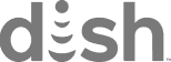 Dish Network logo representing telecommunications and media client