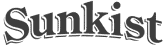 Sunkist logo representing agricultural and food industry client