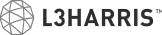 L3Harris logo representing aerospace, defense, and technology client