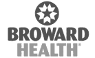 Broward Health logo representing regional healthcare system client