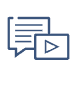 Media and digital communications icon representing public affairs strategy