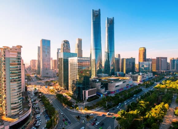 Tel Aviv skyline representing Civix Partners international presence