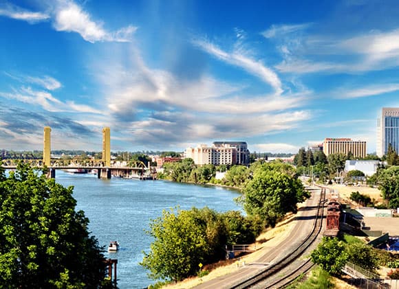Sacramento skyline representing Civix Partners California presence