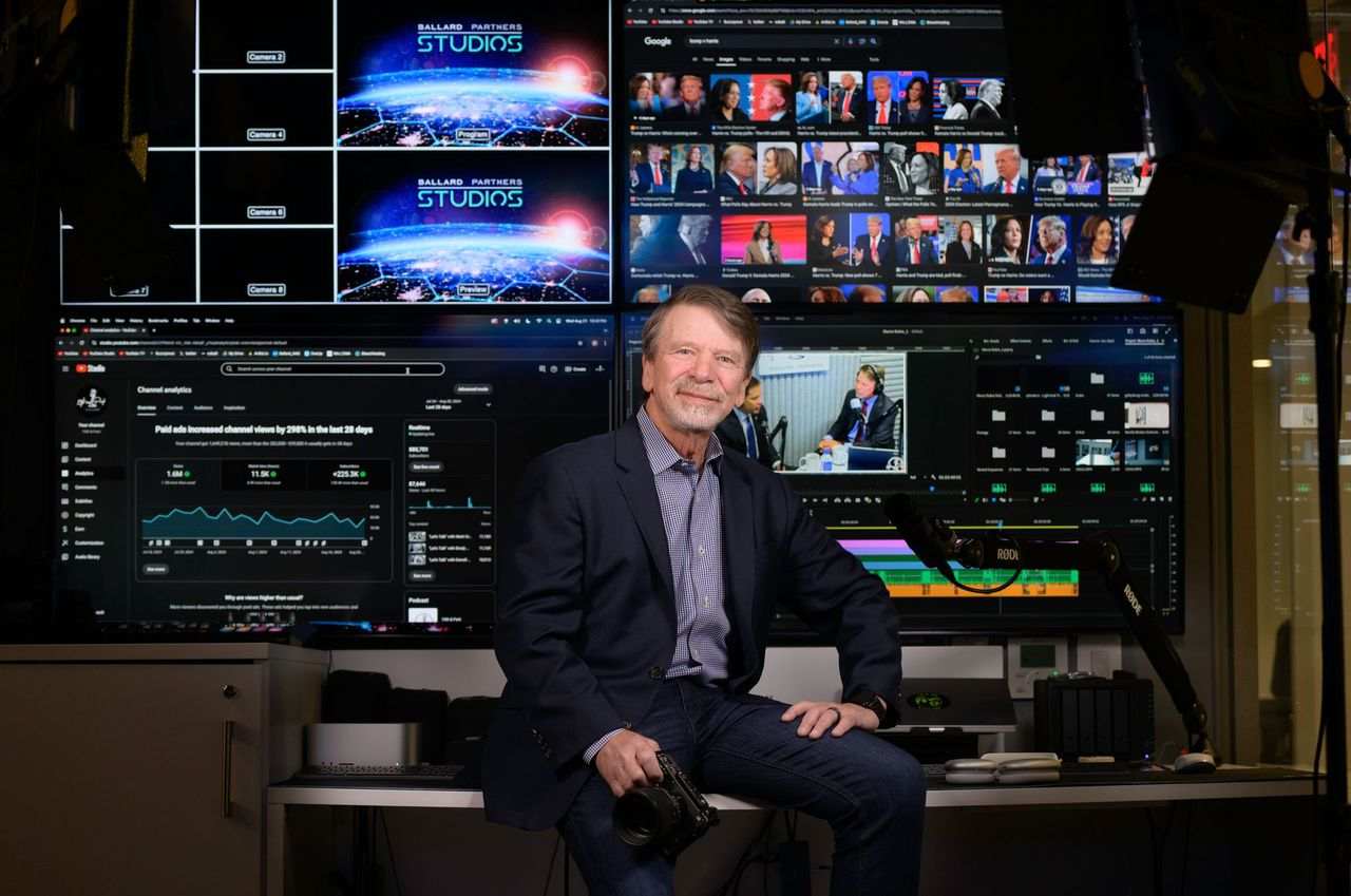 Civix Media Group studio production and digital analytics setup